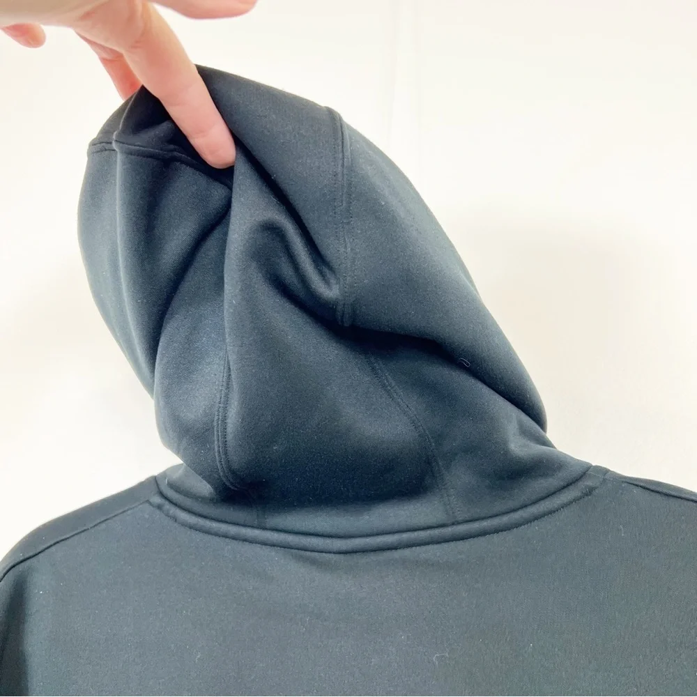 Under Armour Hoodie Black & Red Size Large - Picture 6 of 12